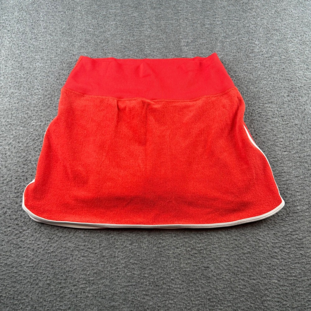 OFFLINE by Aerie Skort Women's Medium Red Terry Cloth Active Mini Skirt